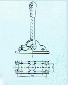  操縱機(jī)構(gòu)示意圖