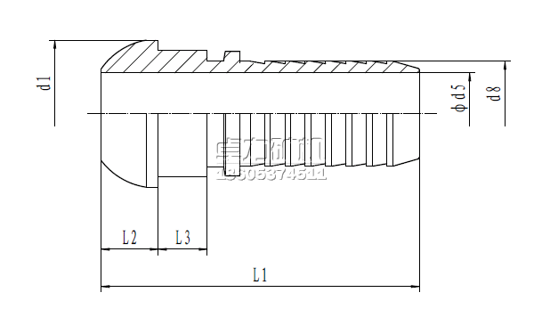 C型扣壓接頭